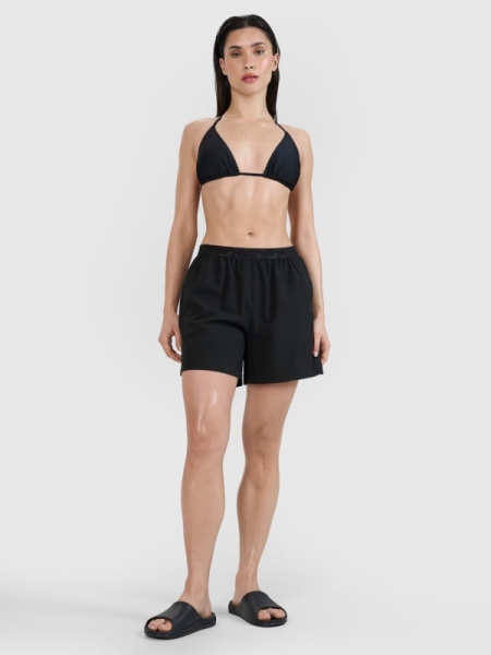 Pantalones de Playa para Mujer - Negro - 4FWSS25UBDSF129