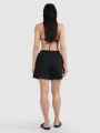 Pantalones de Playa para Mujer - Negro - 4FWSS25UBDSF129