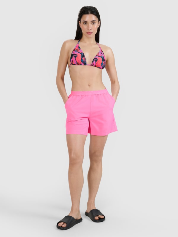 Pantalones de Playa para Mujer - Rosa - 4FWSS25UBDSF129