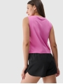 Pantalones cortos de playa para mujer - negro 4FWSS25UBDSF130 negro