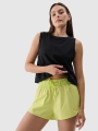 Pantalones cortos de playa para mujer - verde 4FWSS25UBDSF130 Verde