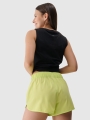 Pantalones cortos de playa para mujer - verde 4FWSS25UBDSF130 Verde