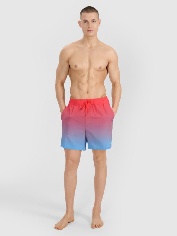 Pantalones de Playa para Hombre - Coral/Rojo - 4FWSS25UBDSM132