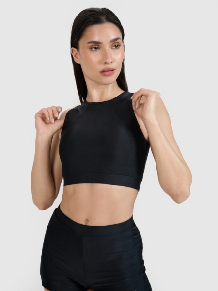 Top de biquíni - Negro - 4FWSS25UBKTF073   