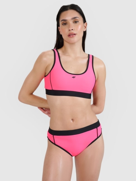 Top del biquíni - Rosa - 4FWSS25UBKTF077        