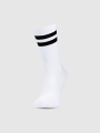Calcetines de Entrenamiento Unisex - Blanco - 4FWSS25UFSOU182