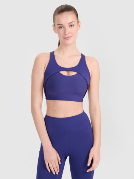 SPORT BRA 4FWSS25USBAF150 azul marino