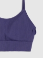 Sujetador de entrenamiento sin costuras de baja sujeción para mujer - azul marino 4FWSS25USBAF151 azul marino