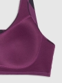 Sujetador de yoga de sujeción media para mujer - violeta 4FWSS25USBAF165 violeta