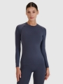 Ropa interior femenina termoactiva sin costuras (top) - gris 4FWSS25USEAF190 gris