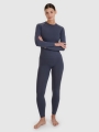 Ropa interior femenina termoactiva sin costuras (braguita) - gris 4FWSS25USEAF191 gris