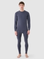 Ropa interior termoactiva sin costuras para hombre (parte inferior) - gris 4FWSS25USEAM188 gris